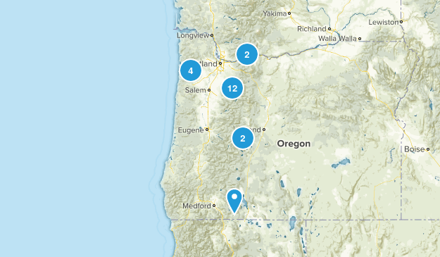 Oregon (to do) Map