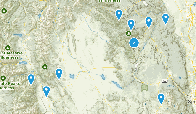 Backpacking Map
