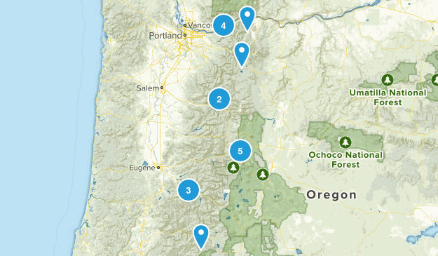 Want to hike Map