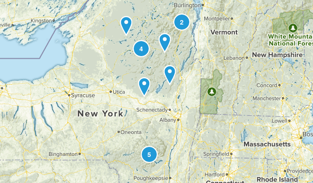 Fire Towers Map