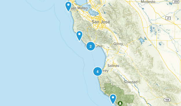 California Coast Map