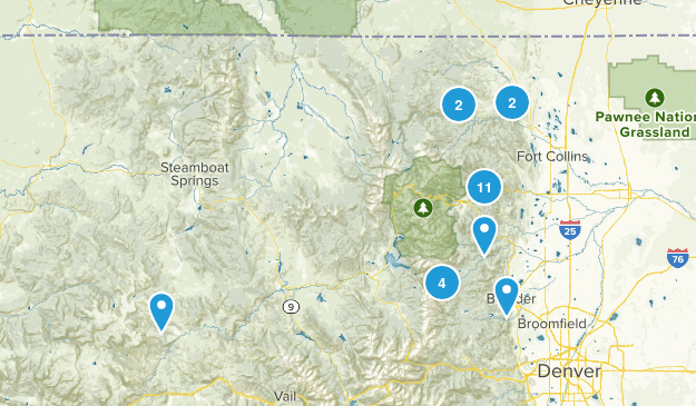 FoCo Hiking Map
