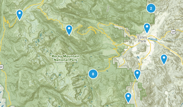 RMNP Map
