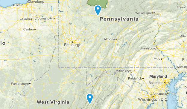 Want to Hike Map
