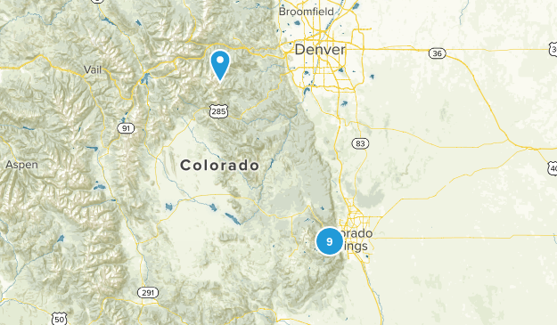 Colorado Springs Map