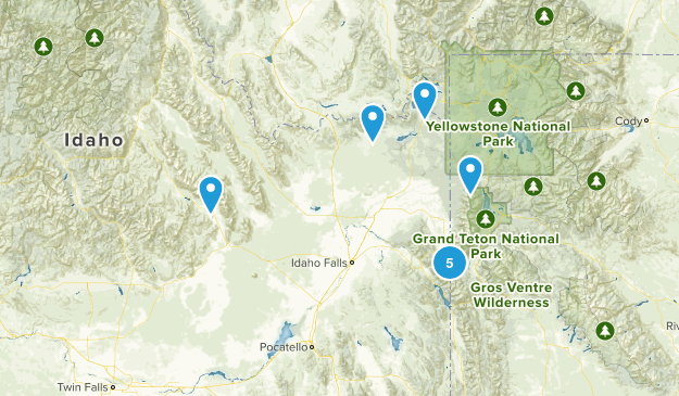 Idaho Trails to do Map