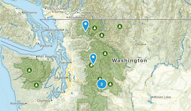backpacking Map