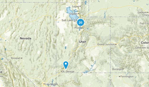 Summer Hikes Map