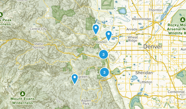 Long Hikes Map
