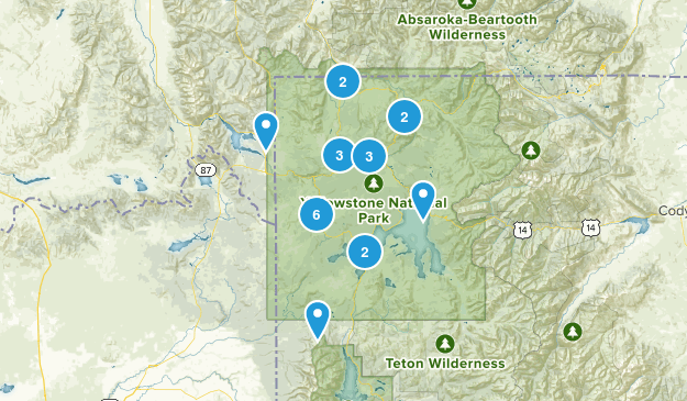 Yellowstone Map