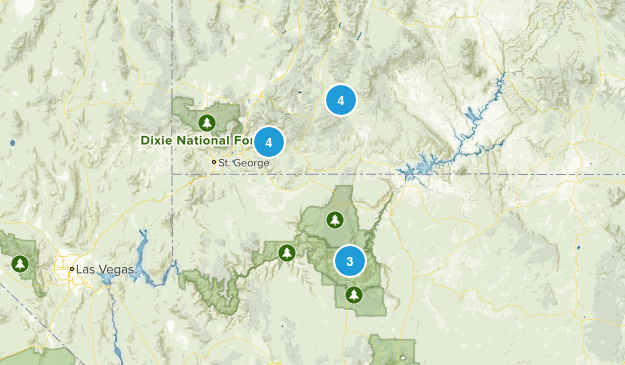 UT/AZ Trip 2016 Map
