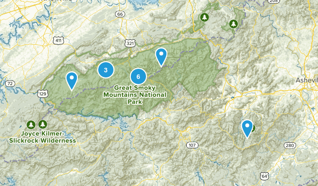 Smoky Mtn NP Map