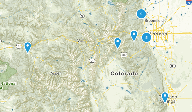 14er Training Map
