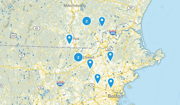 north Andover Map