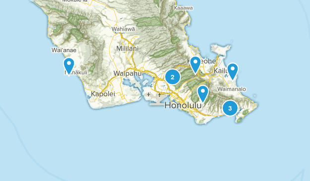 oahu Map