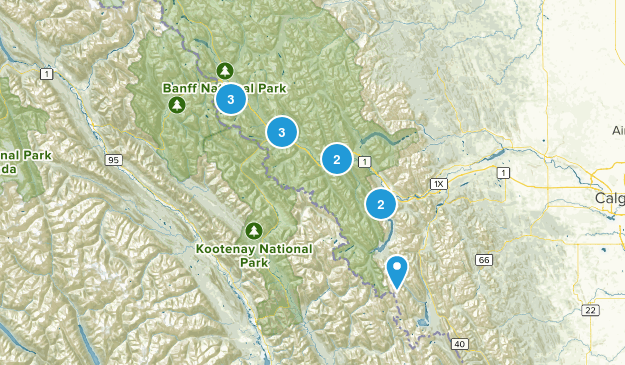 Banff Map