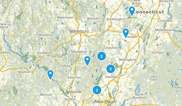 CT HIKES Map