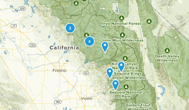 hikes for kids Map