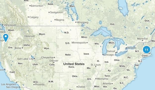 Want to hike Map