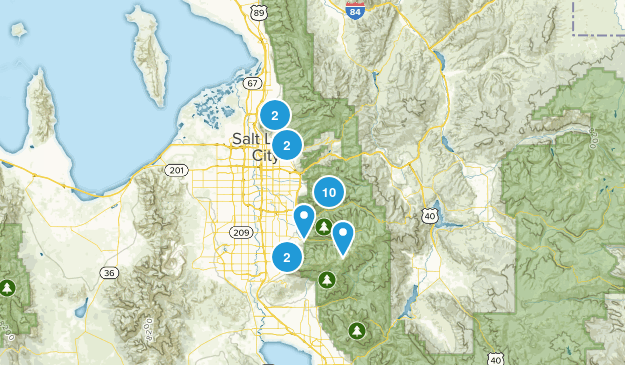 Trails to try Map