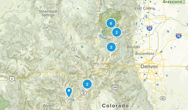Summer Hikes Map