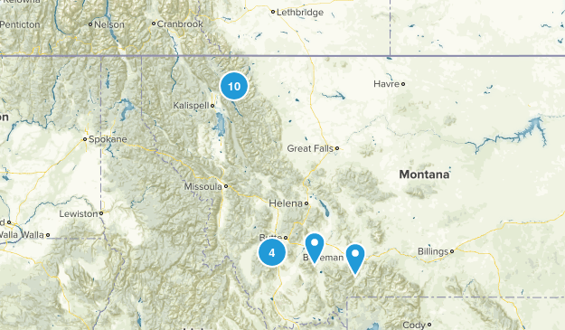 trails to hike Map