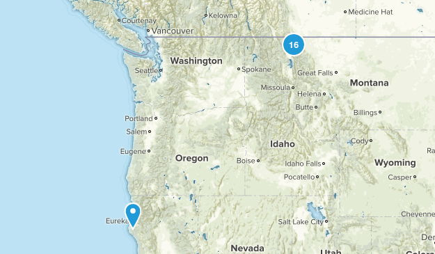 Glacier National Park Map