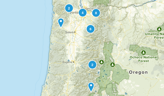 Summer Hike Bucket List! Map