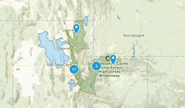 Salt Lake Area Map