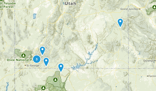 Southern Utah Map