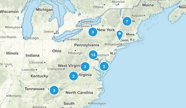 future hikes Map