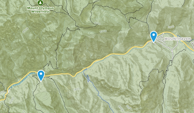 Summer 2016 Hiking Map