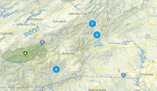 Boone NC Map