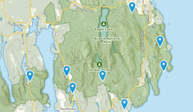 Acadia Map
