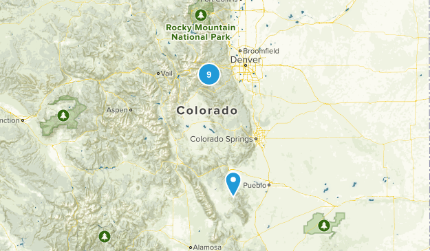 Want to hike Map