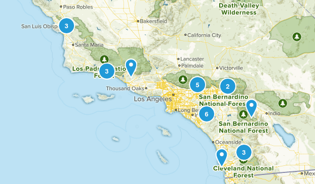 Waterfalls Map
