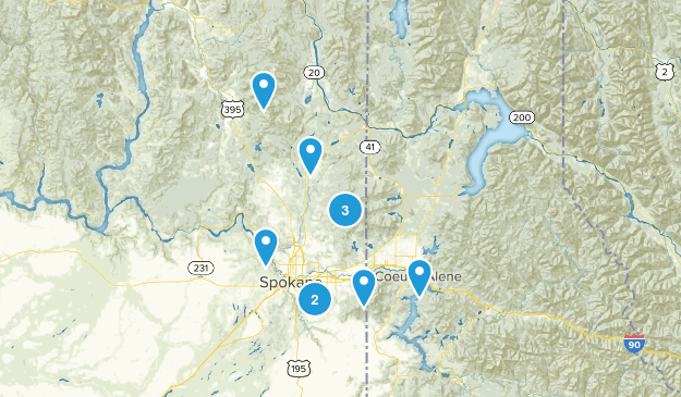 To Be Hiked Map