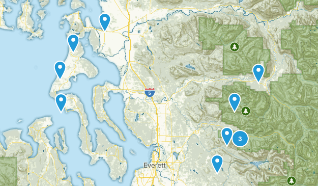 Hikes We Want to Do Map