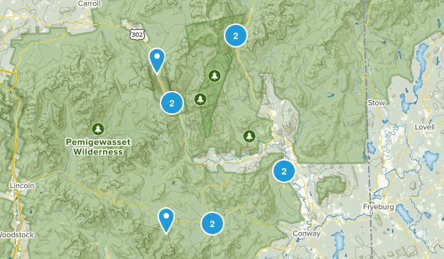 hikes Map