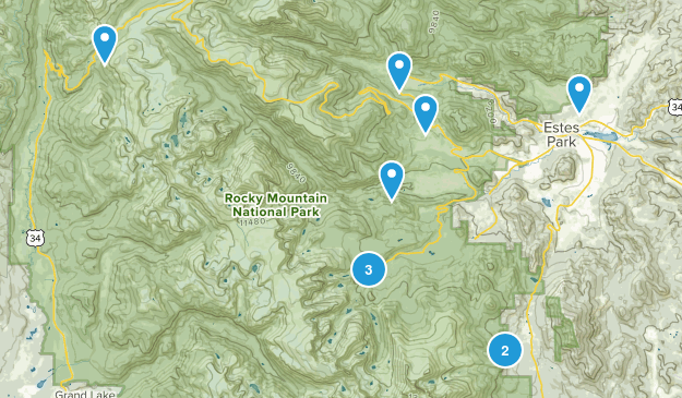 RMNP Map