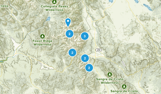 salida/poncha springs Map