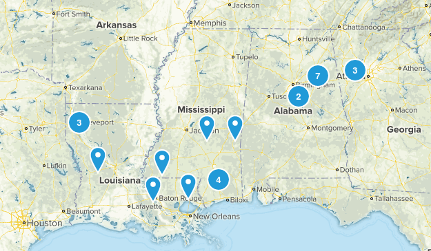 Weekend Hikes Map
