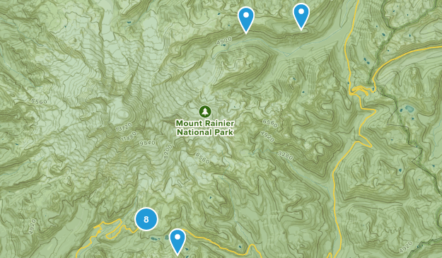 Mount Rainier Map