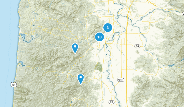 Ideas for Hikes Map