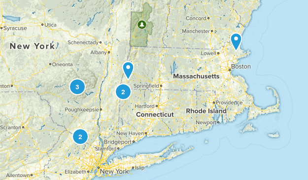 New England Wish List Map