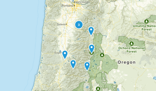 Willamette Valley List Map