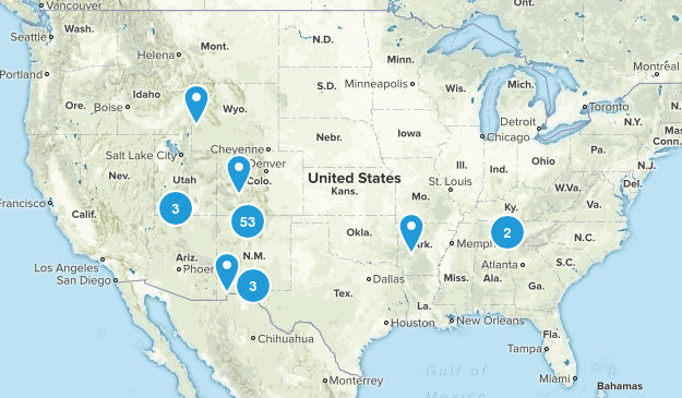 Trails to do Map