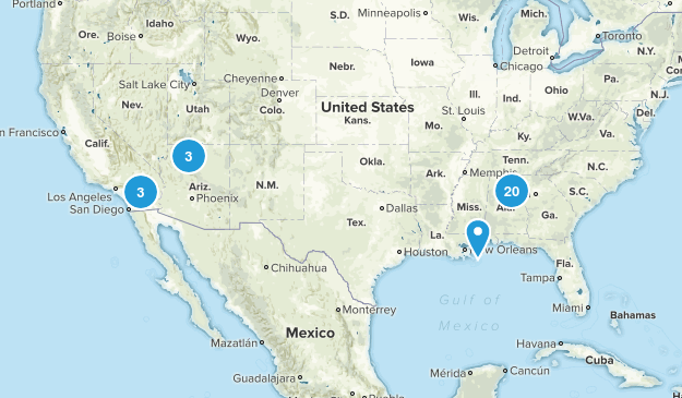Trails to hike Map