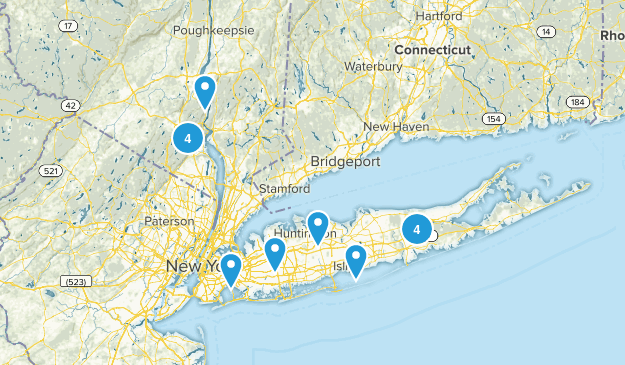 trails i want to hike Map
