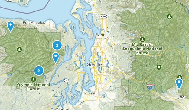 Cushman Area Map